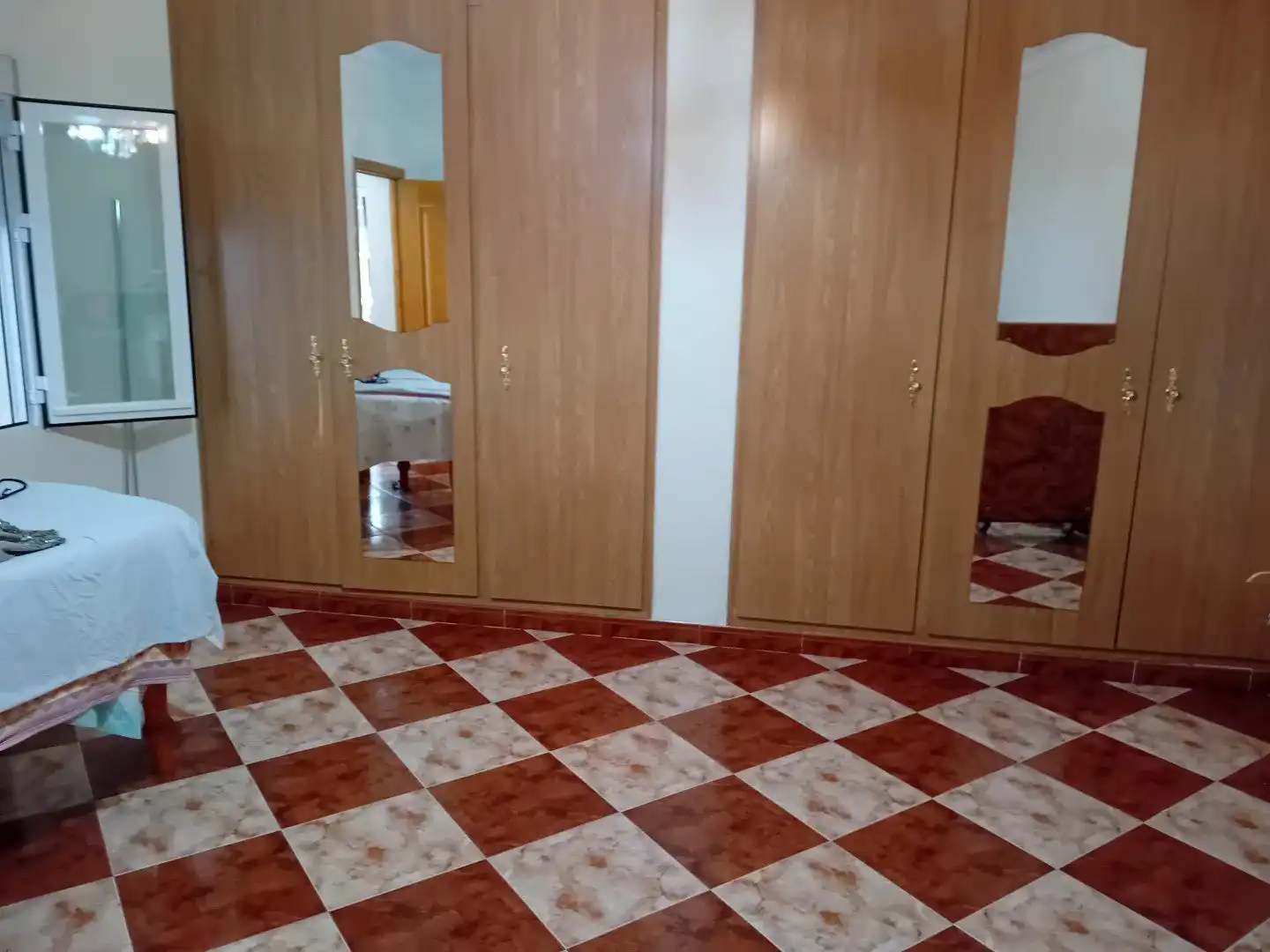 Schlafzimmer von Wohnung zum Verkauf in Almagro mit Klimaanlage, Heizung und Terrasse