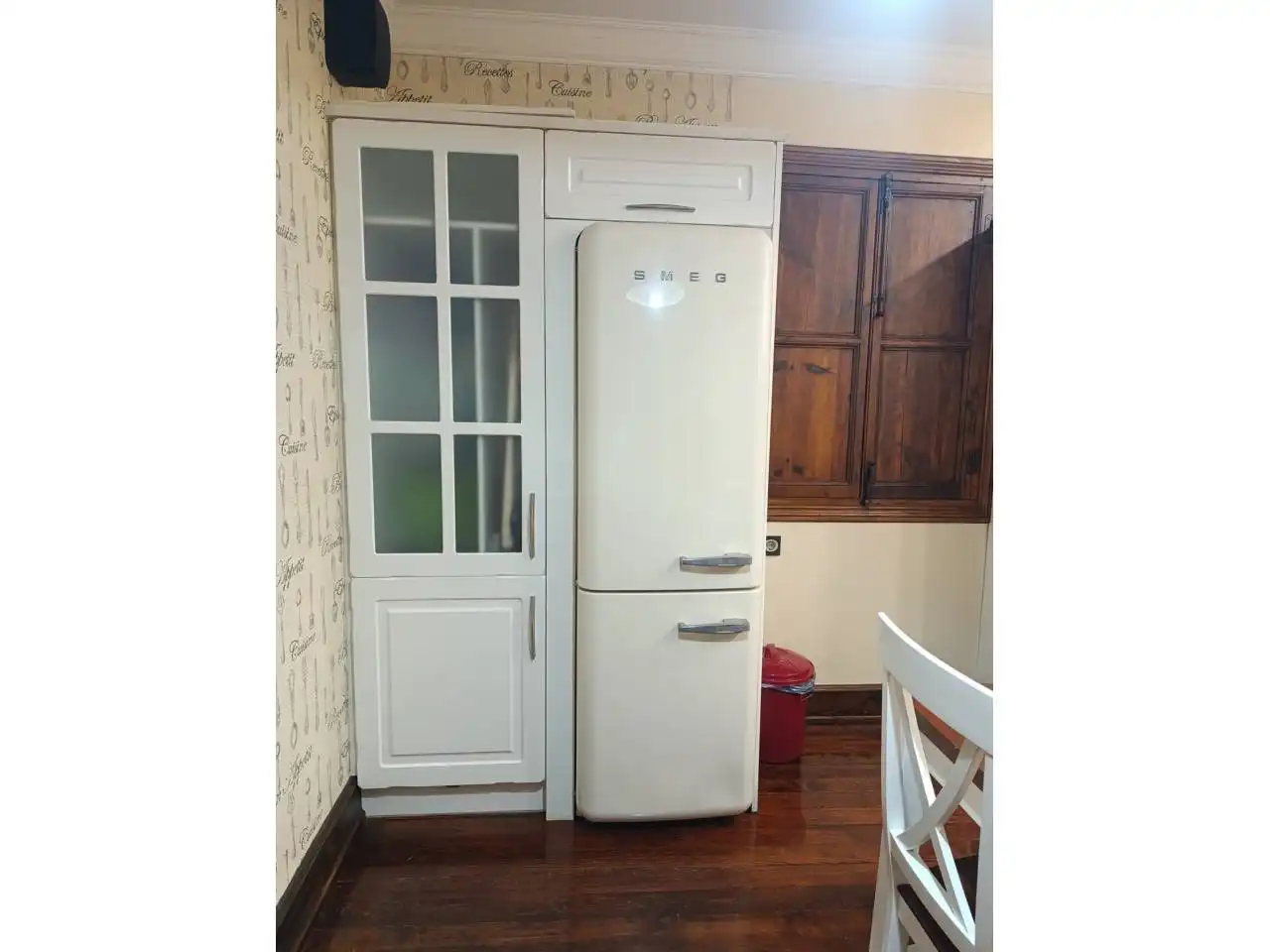 Küche von Einfamilien-Reihenhaus zum Verkauf in Lena mit Heizung, Terrasse und Möbliert