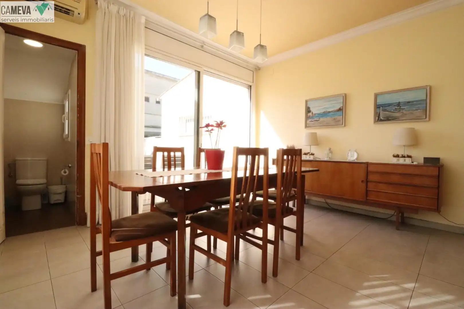Dining room of Houses for sale in Sabadell  with Heating, Private garden and Terrace