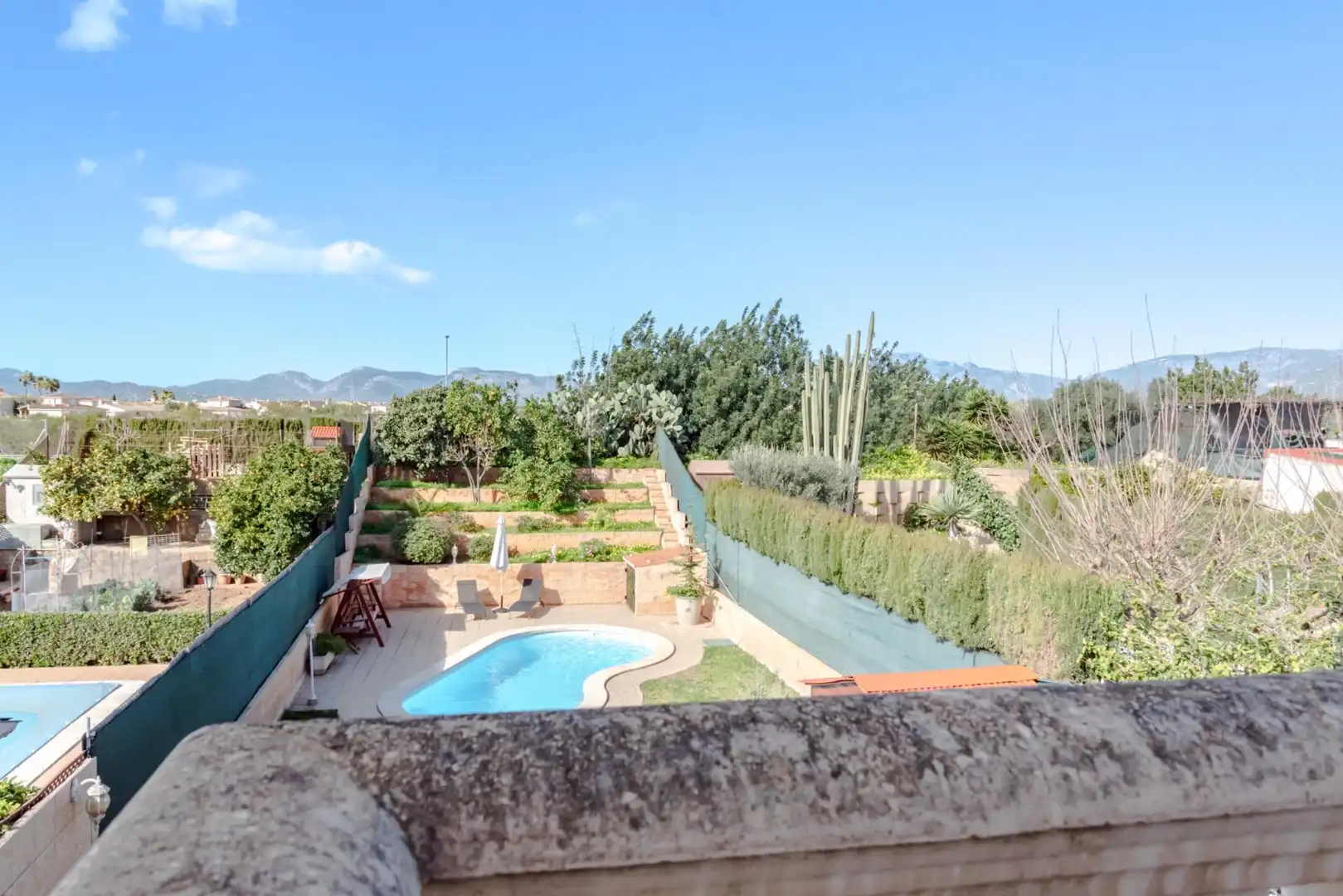 Jardí de Casa adosada en venda en Marratxí amb Aire condicionat, Calefacció i Jardí privat
