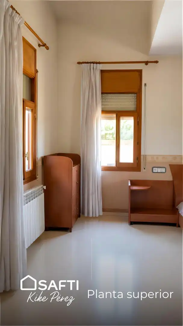 Habitación de Casa o chalet en venta en Alguaire con Calefacción, Terraza y Amueblado