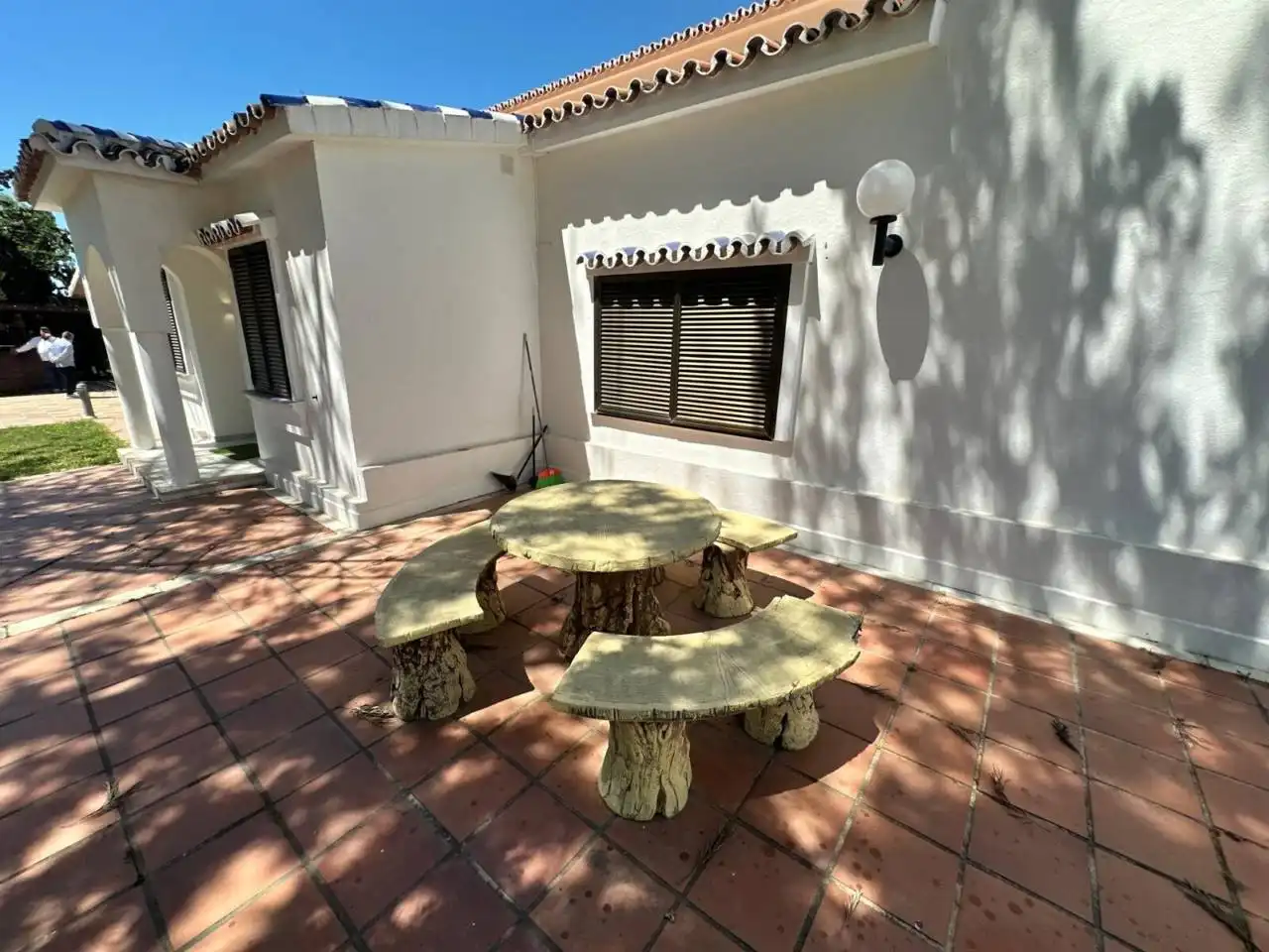 Terrassa de Casa o xalet de lloguer en Marbella amb Jardí privat, Terrassa i Piscina