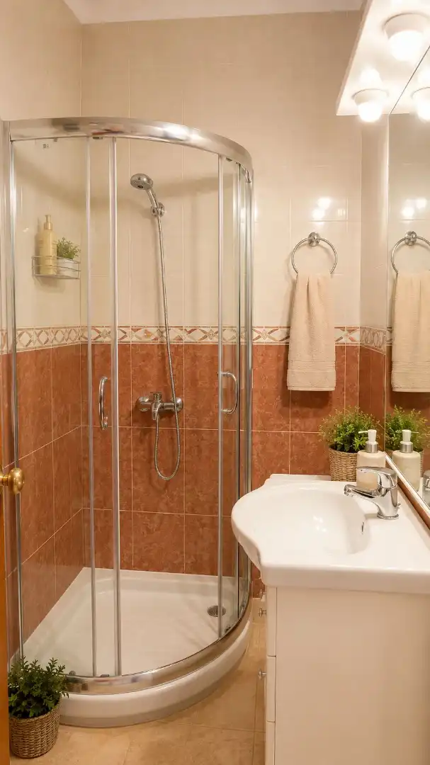 Bathroom of Detached homes for rent in Chiclana de la Frontera  with Air Conditioner, Furnished and Oven