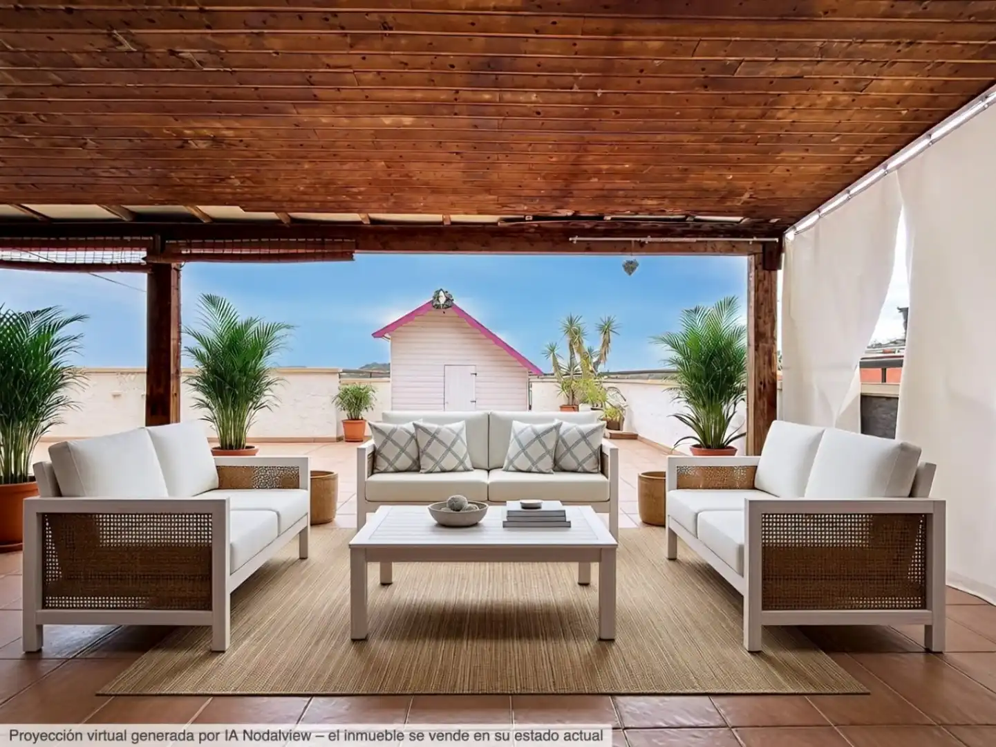 Terrace of Flat for sale in Finestrat  with Air Conditioner, Private garden and Terrace