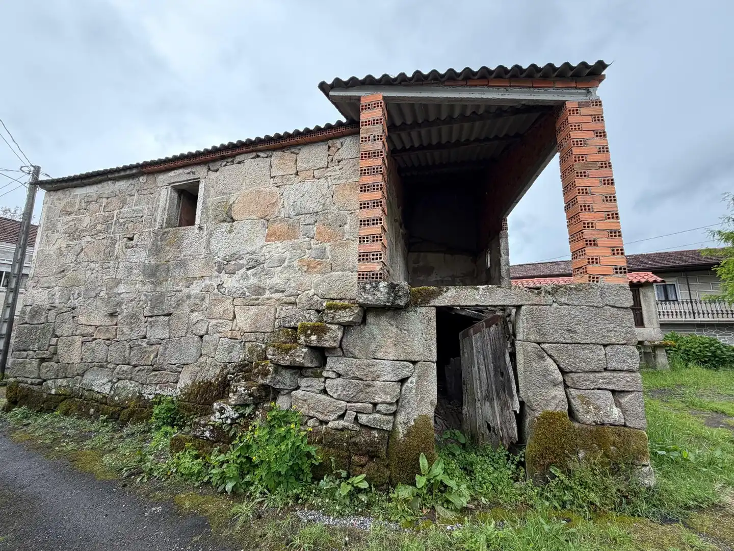Vista exterior de Finca rústica en venda en Vilamarín amb Balcó