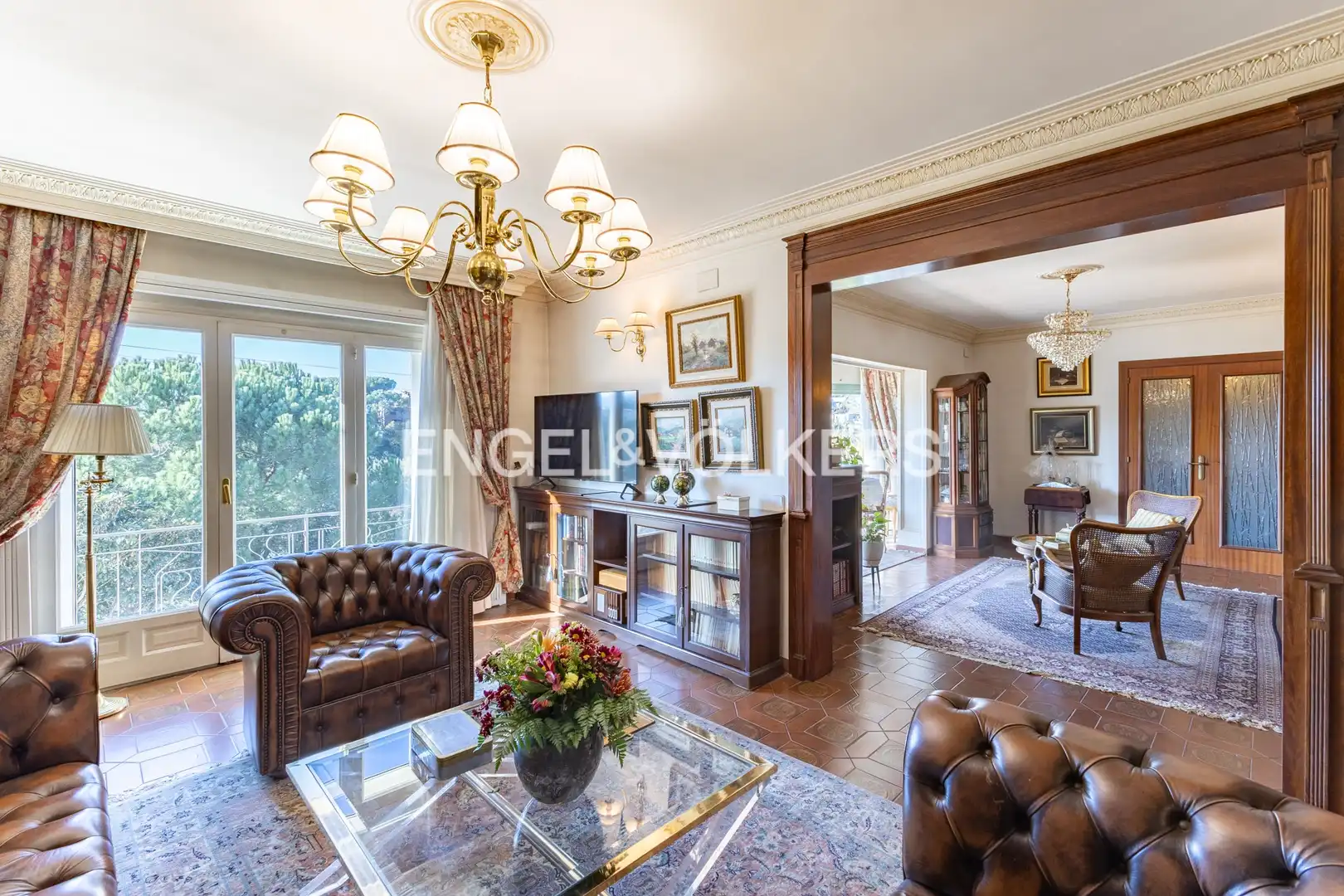 Living room of Houses for sale in Sant Celoni  with Air Conditioner, Heating and Private garden