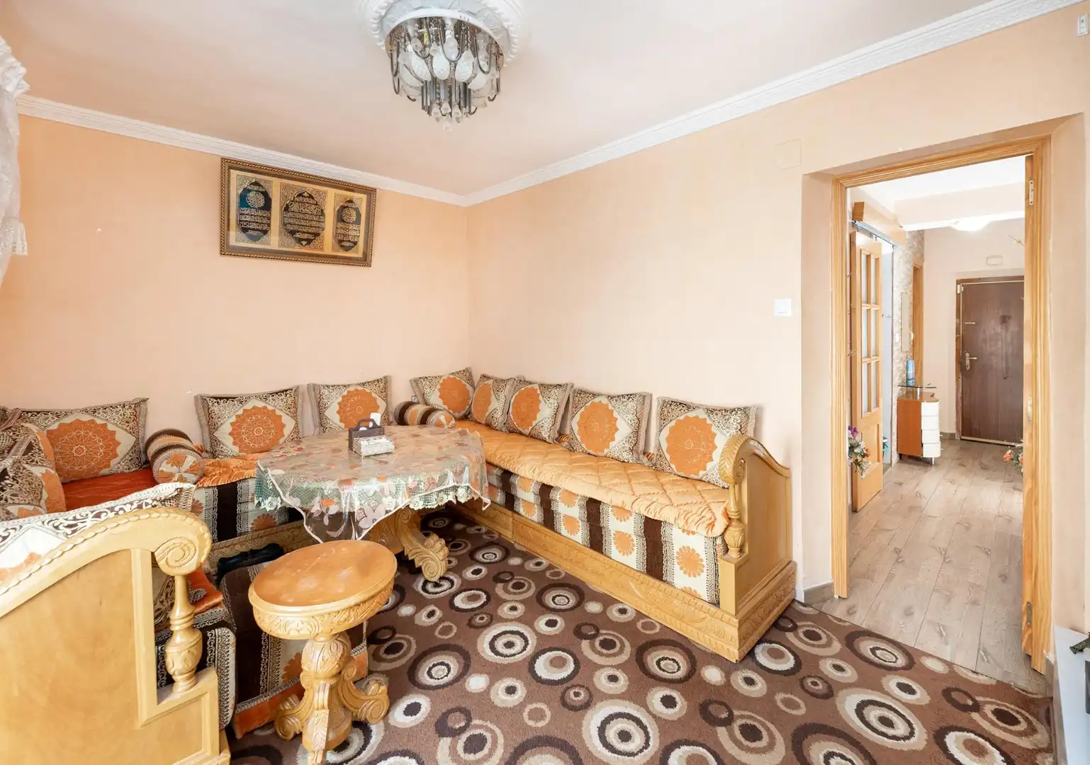 Living room of Flat for sale in  Granada Capital  with Air Conditioner, Terrace and Balcony