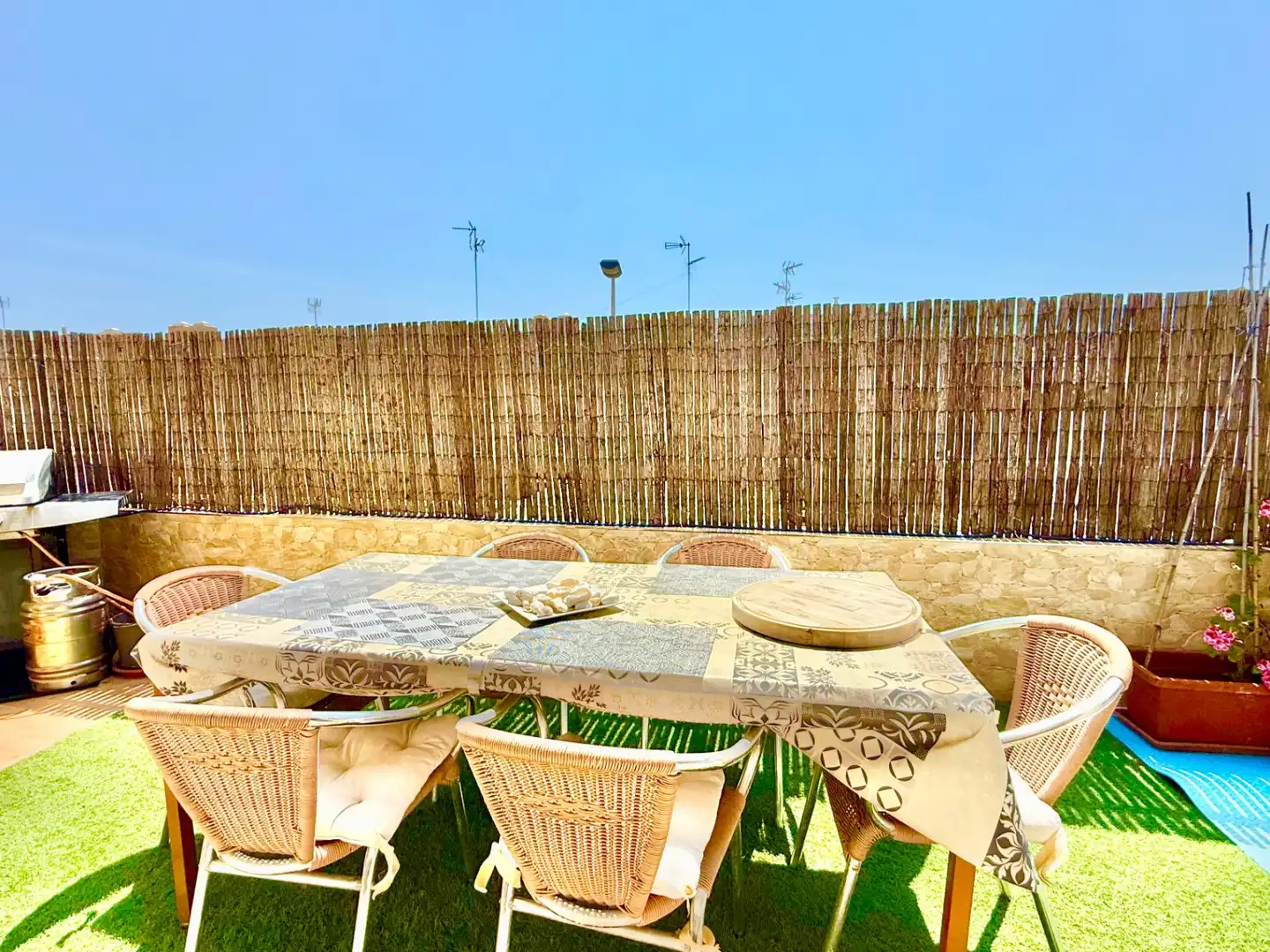 Terraza de Casa o chalet en venta en San Pedro del Pinatar con Aire acondicionado, Jardín privado y Terraza