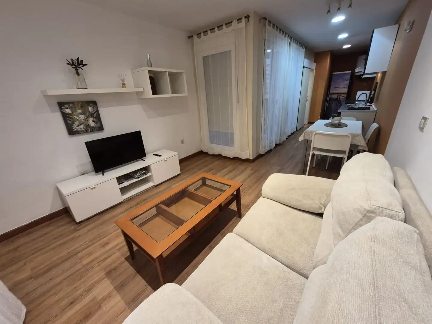 Living room of Flat for rent in Castellón de la Plana / Castelló de la Plana  with Balcony