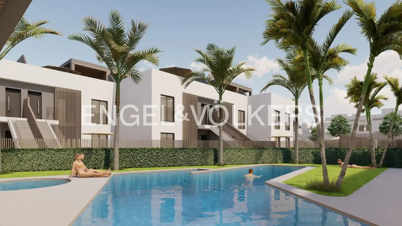 Piscina de Piso en venta en Pilar de la Horadada con Aire acondicionado, Calefacción y Terraza
