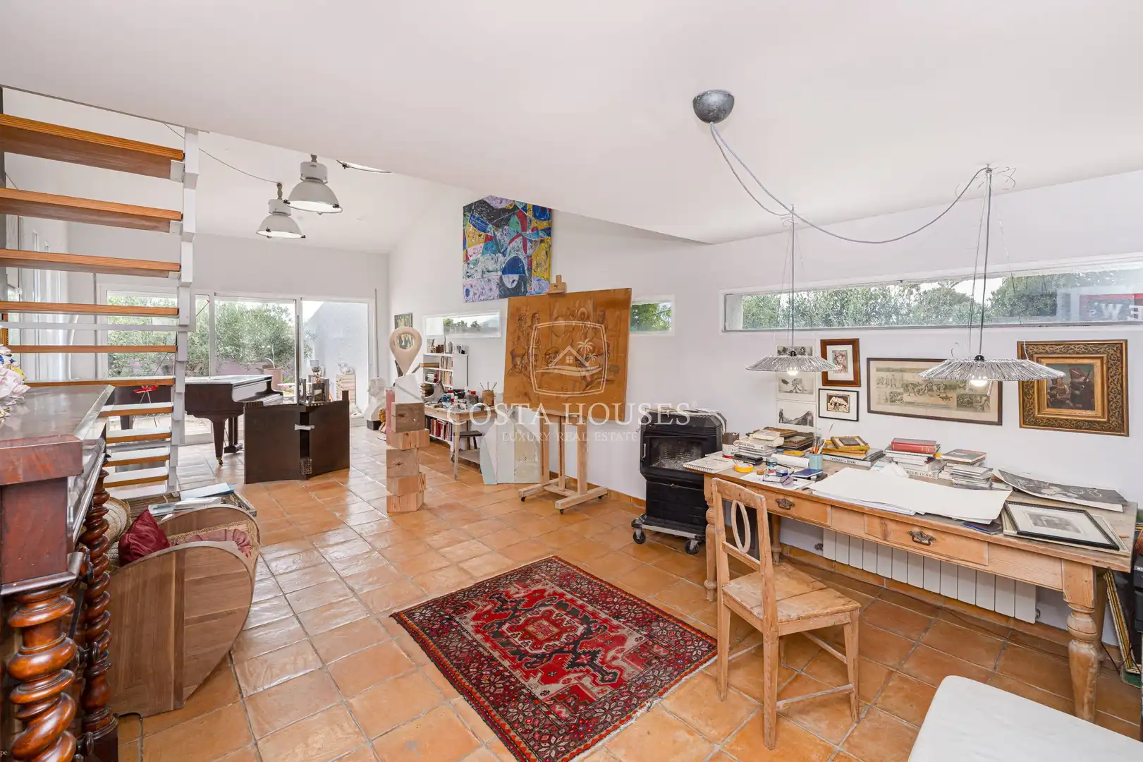 Sala de estar de Casa o chalet en venta en Pedreguer con Jardín privado, Terraza y Trastero