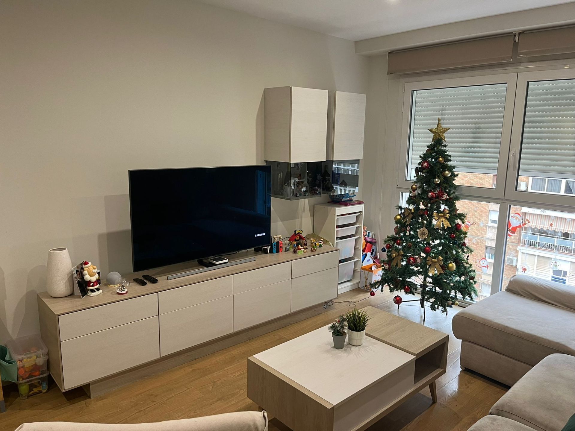 Living room of Flat for sale in Málaga Capital  with Air Conditioner, Heating and Storage room