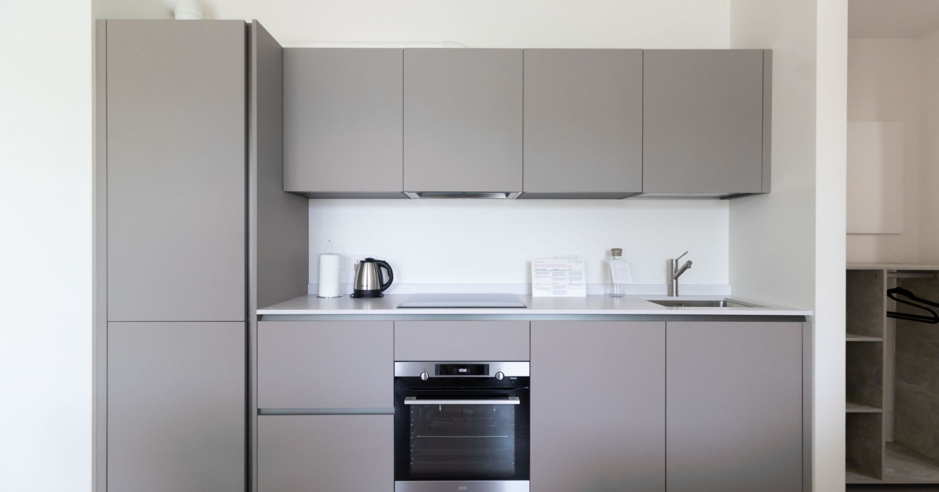 Kitchen of Flat to rent in Badalona  with Air Conditioner, Furnished and Pets allowed