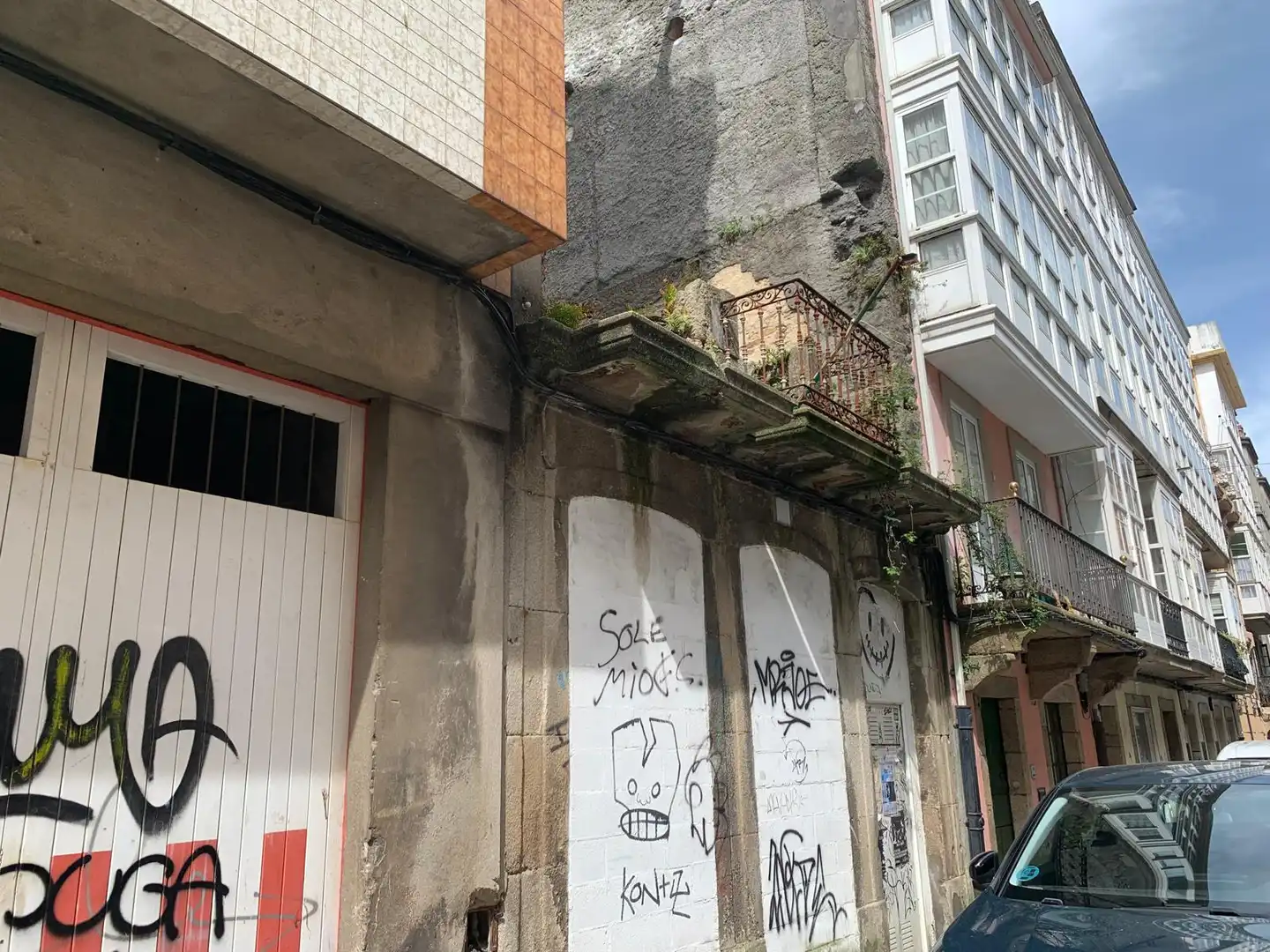 Vista exterior de Residencial en venta en Ferrol