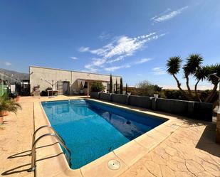 Swimming pool of House or chalet for sale in Vícar  with Air Conditioner, Private garden and Storage room