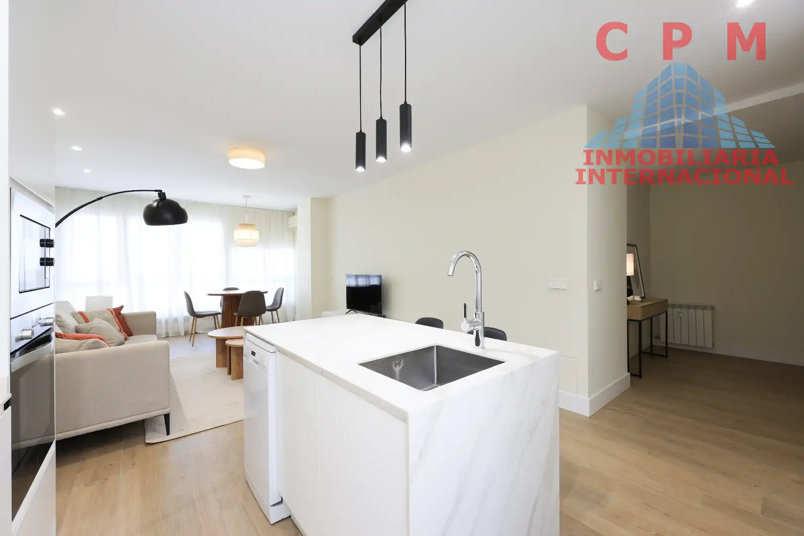 Küche von Wohnung zur Miete in Madrid mit Klimaanlage, Heizung und Möbliert