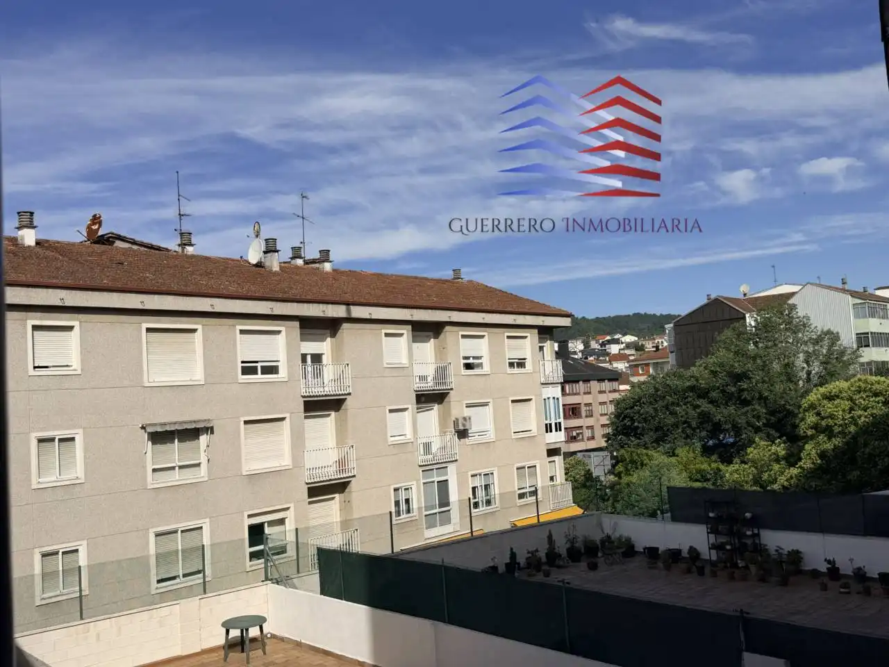 Exterior view of Flat for rent in Ourense Capital   with Heating, Storage room and Furnished