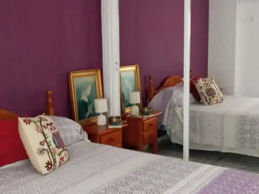 Bedroom of Flat for sale in Málaga Capital  with Air Conditioner and Balcony
