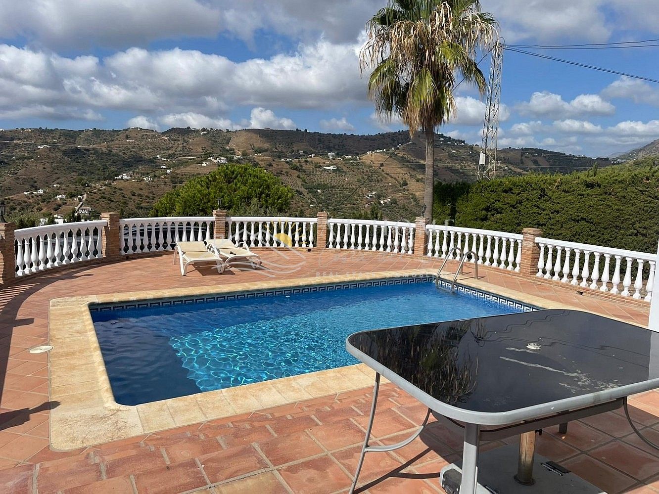 Piscina de Casa o xalet de lloguer en Frigiliana amb Terrassa i Forn