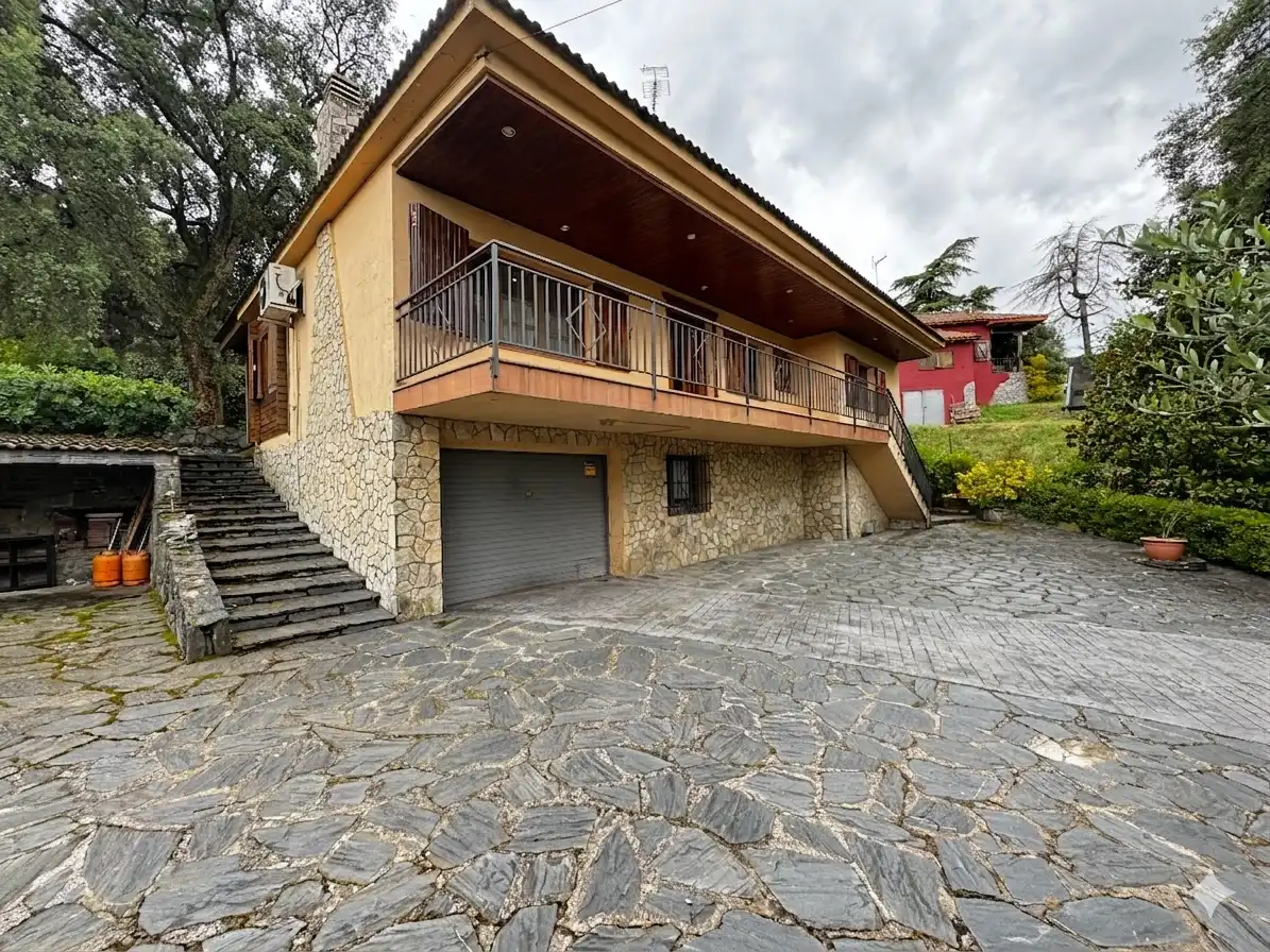 Vista exterior de Casa o chalet en venta en Sant Pere de Vilamajor con Aire acondicionado, Calefacción y Jardín privado