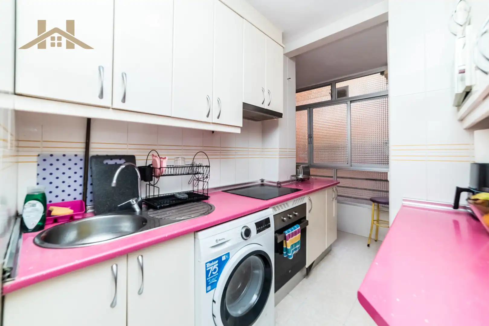 Kitchen of Flat for sale in Móstoles  with Heating and Terrace