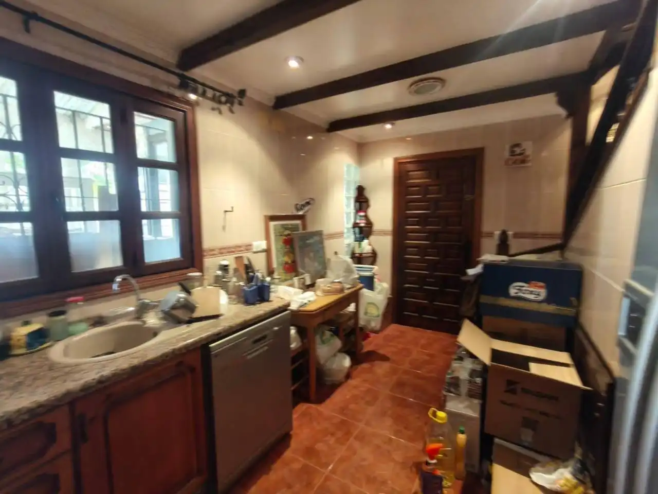 Cuina de Casa o xalet en venda en Alicante / Alacant amb Jardí privat