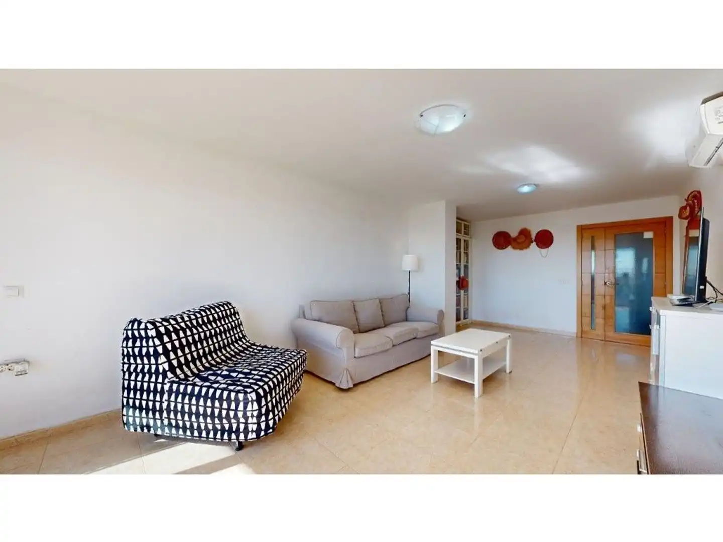 Sala de estar de Piso en venta en Moncofa con Aire acondicionado y Balcón