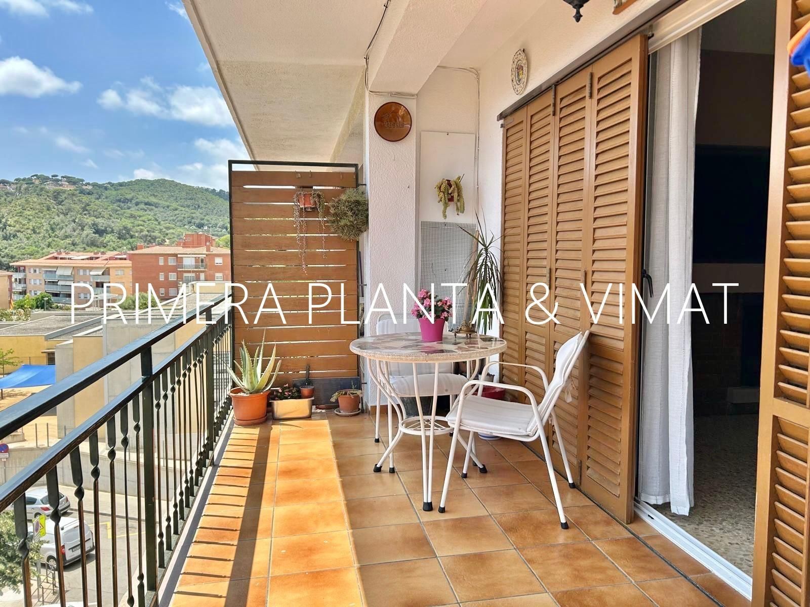 Exterior view of Flat for sale in Sant Cebrià de Vallalta  with Heating, Private garden and Terrace