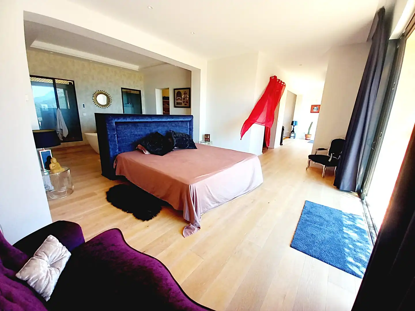 Schlafzimmer von Haus oder Chalet zum Verkauf in El Castell de Guadalest mit Klimaanlage, Privatgarten und Terrasse