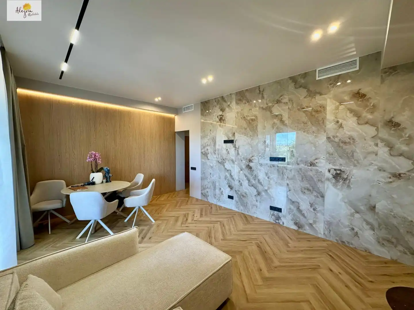 Sala de estar de Apartamento en venta en Paterna con Aire acondicionado, Calefacción y Jardín privado