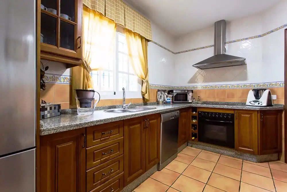 Cocina de Casa o chalet en venta en El Puerto de Santa María con Aire acondicionado, Jardín privado y Terraza