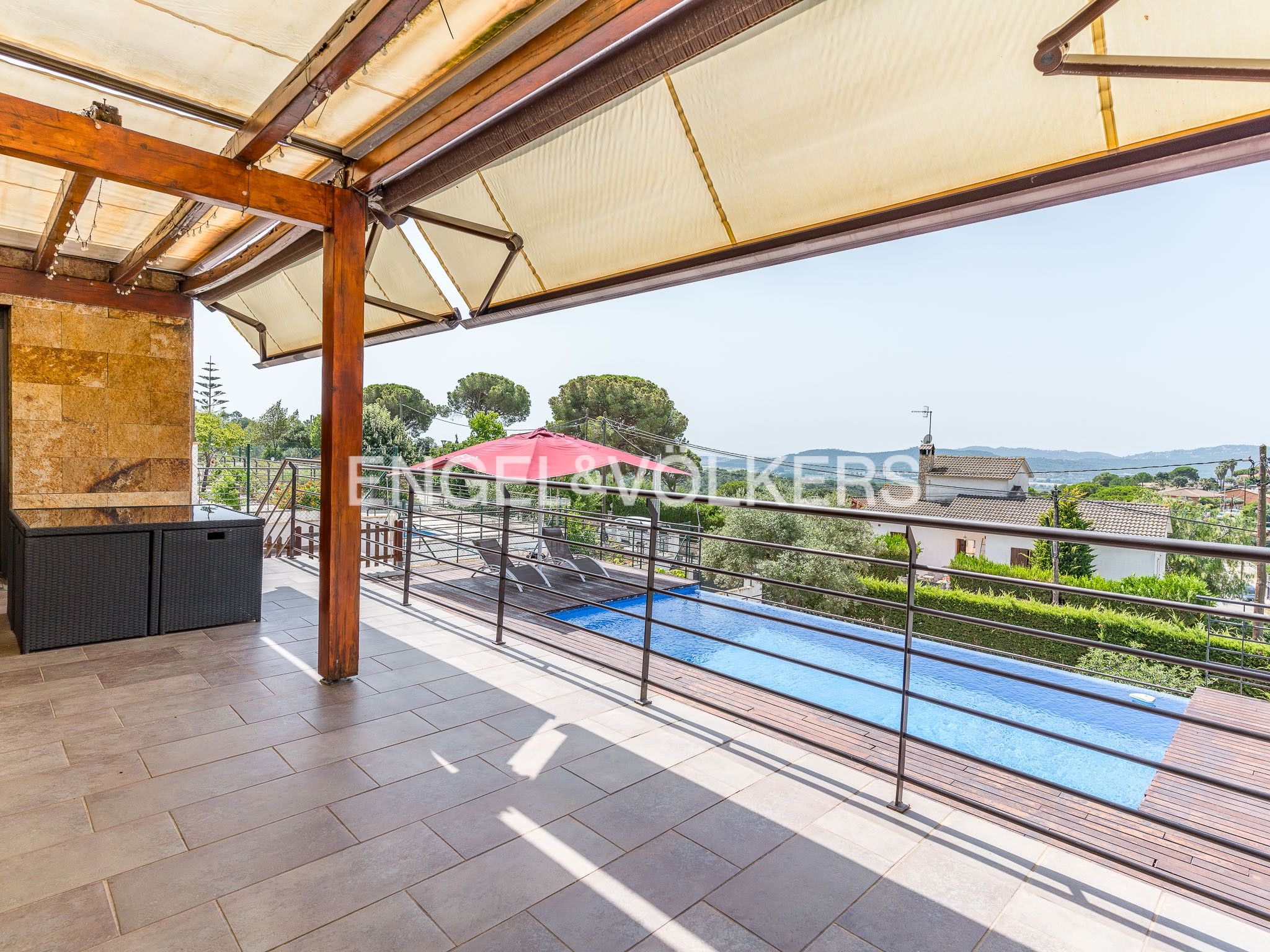 Terrassa de Casa o xalet en venda en Tordera amb Aire condicionat, Calefacció i Jardí privat