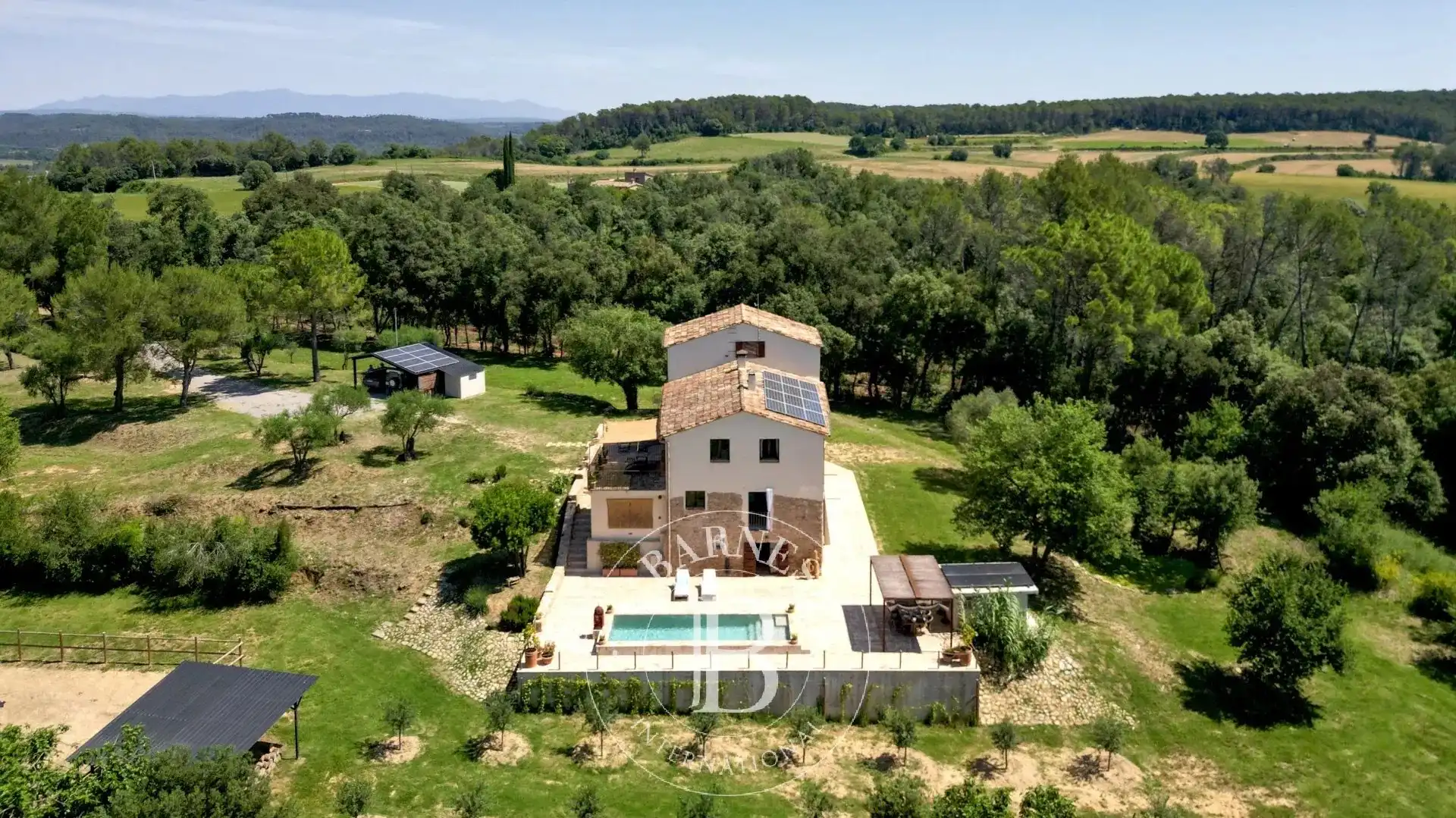 Jardín de Finca rústica en venta en Esponellà con Calefacción, Piscina y Amueblado