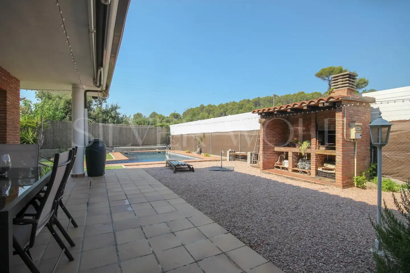 Terrassa de Casa adosada en venda en Sant Quirze del Vallès amb Calefacció, Jardí privat i Parquet