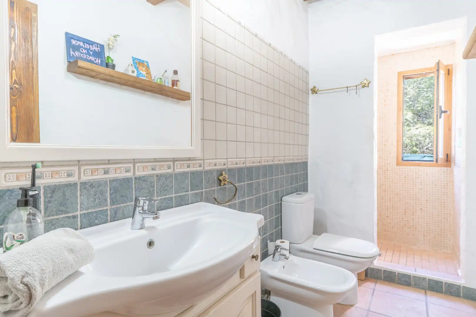 Bathroom of Country homes for sale in Calvià  with Heating