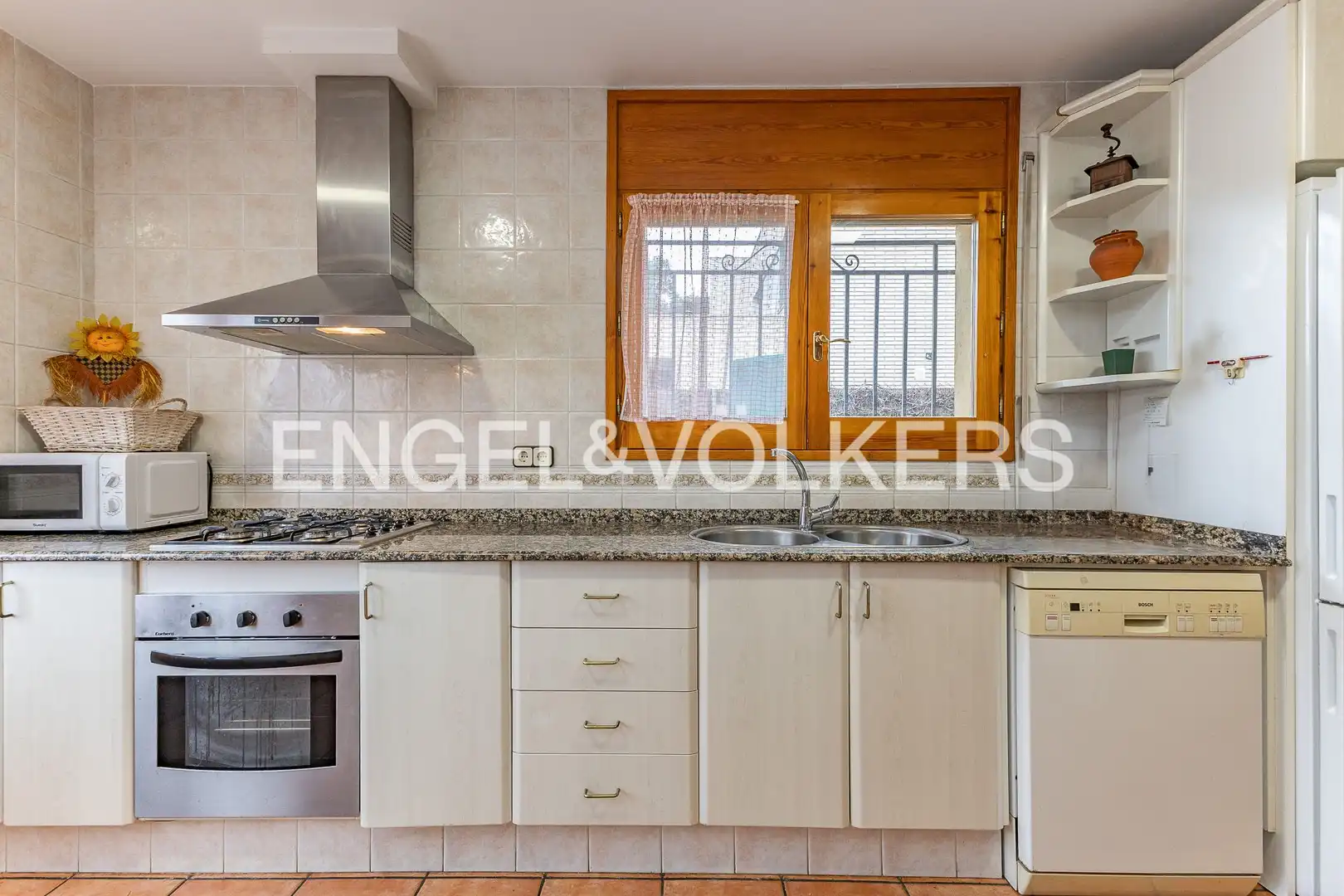 Cocina de Casa o chalet en venta en El Pont de Vilomara i Rocafort con Calefacción y Jardín privado