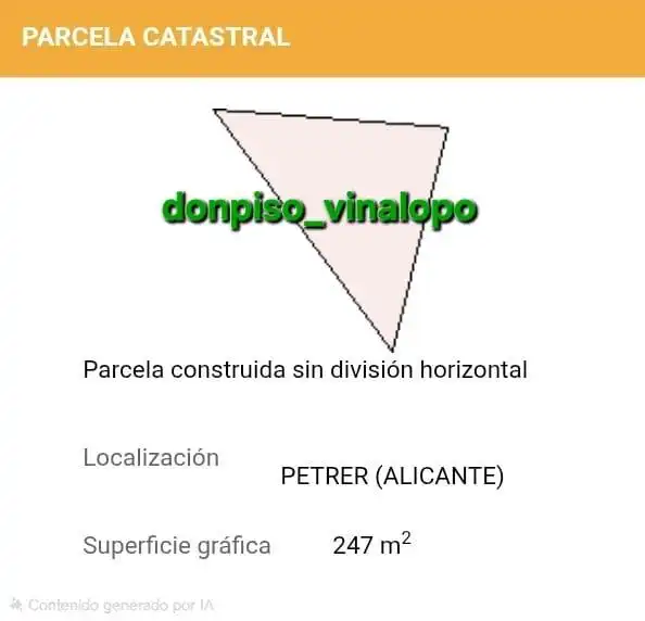 Terreno rustico in vendita a Petrer, imagen 2