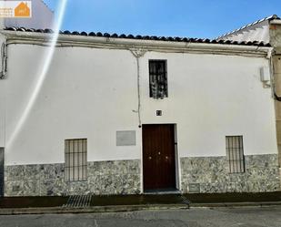 Exterior view of House or chalet for sale in Fuente Obejuna  with Private garden and Storage room