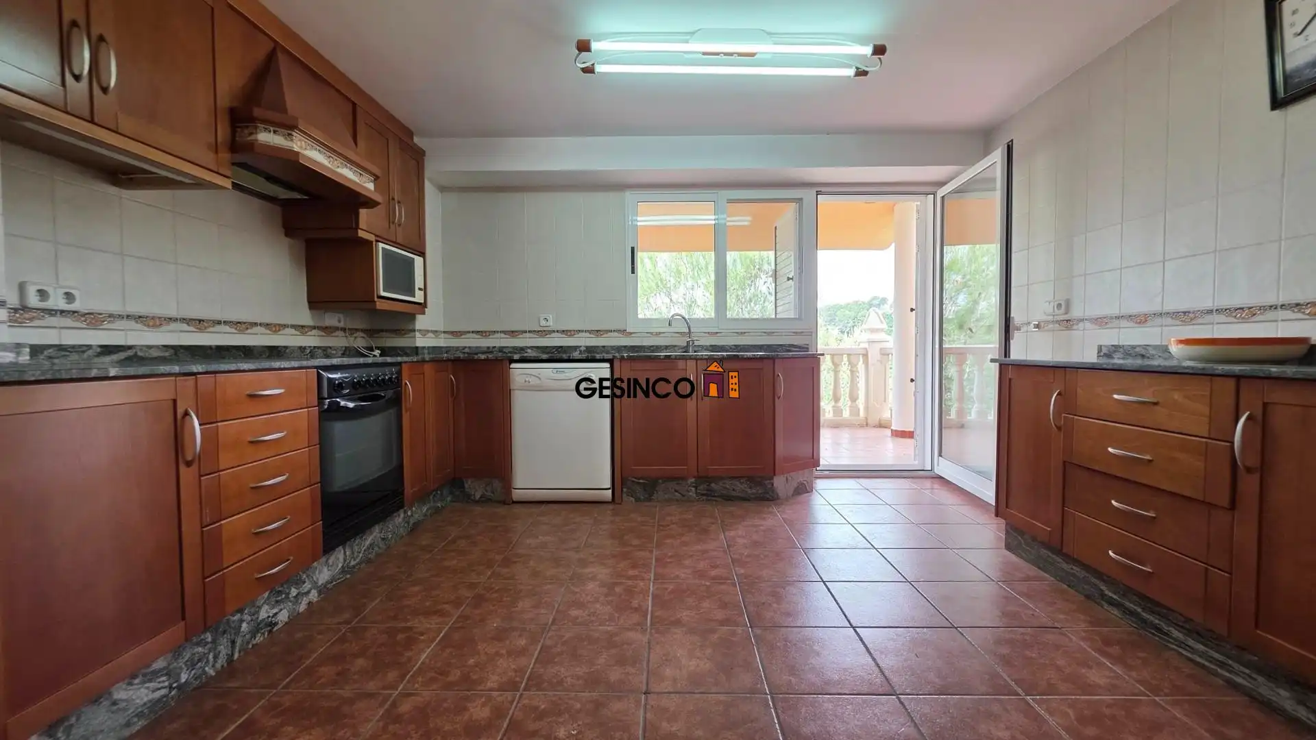 Cocina de Casa o chalet en venta en El Genovés con Aire acondicionado, Terraza y Trastero