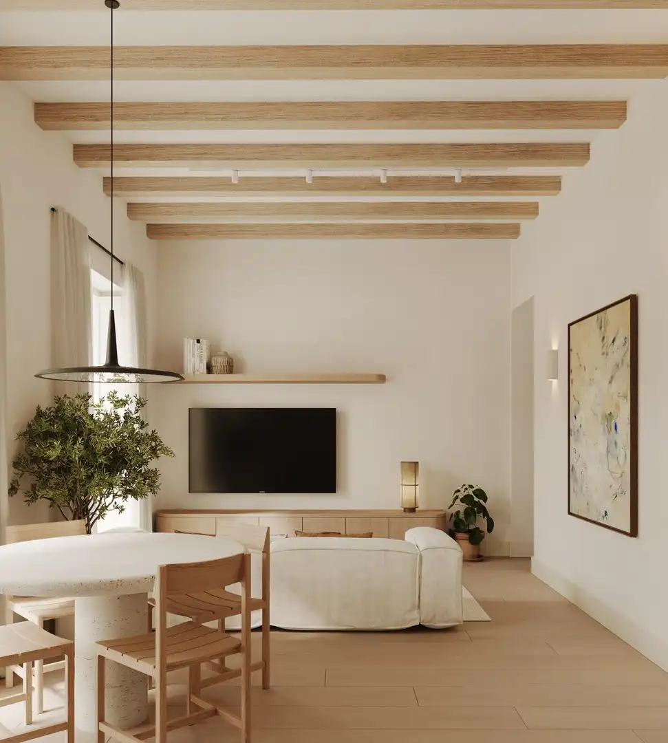 Sala de estar de Apartamento en venta en Cádiz