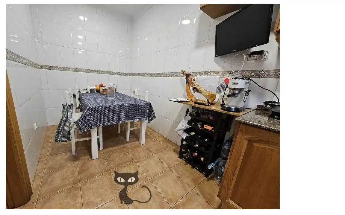 Cuina de Casa o xalet en venda en Albal amb Terrassa i Balcó