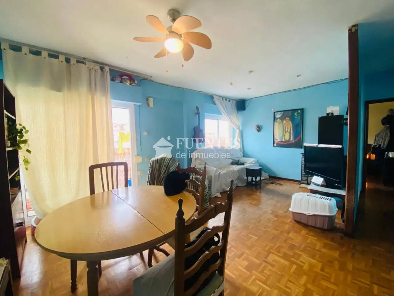 Schlafzimmer von Wohnung zum Verkauf in Alicante / Alacant mit Parkett und Terrasse