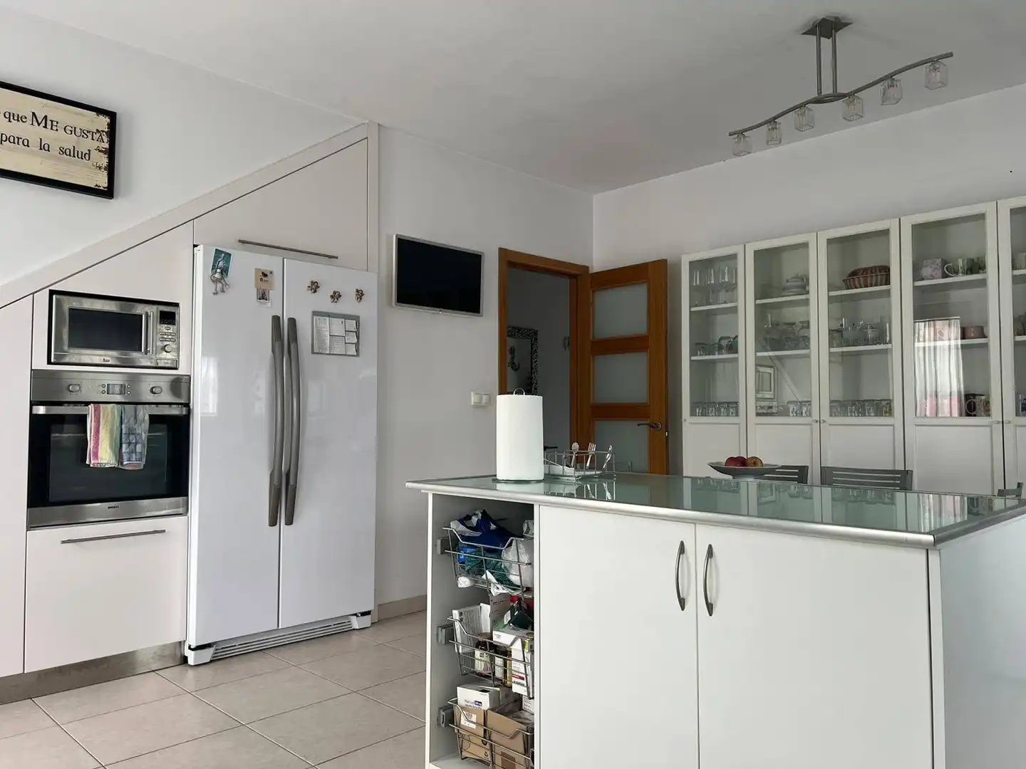 Kitchen of Houses for rent in Padrón  with Heating, Private garden and Storage room