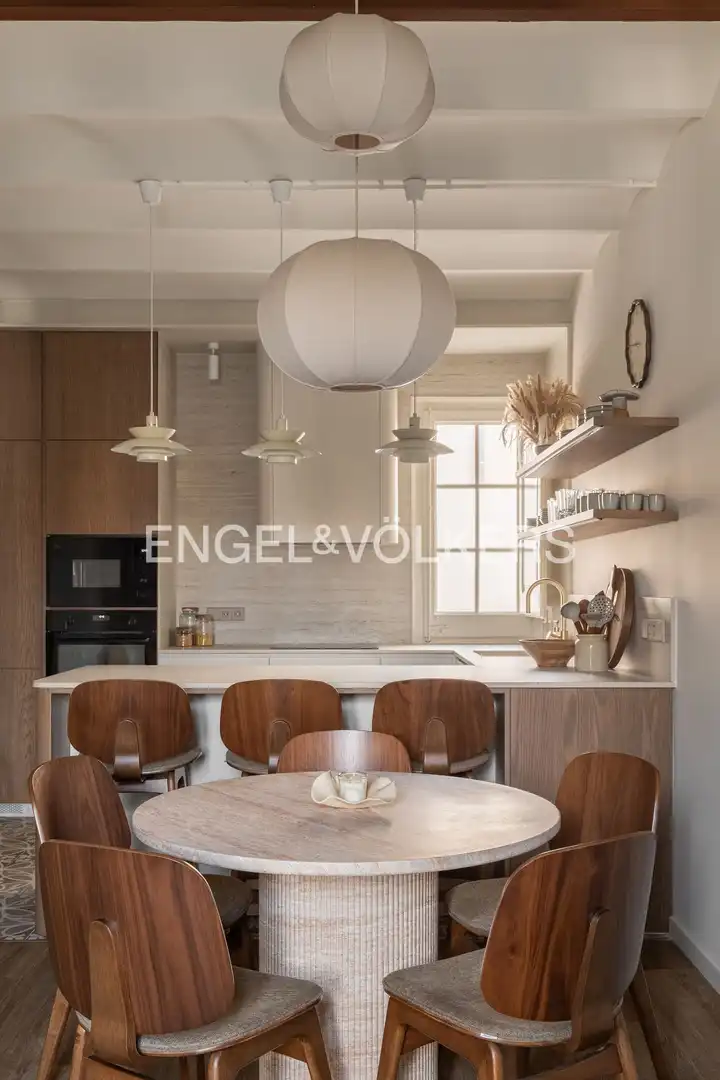 Cocina de Ático en venta en Barcelona con Aire acondicionado, Calefacción y Parquet