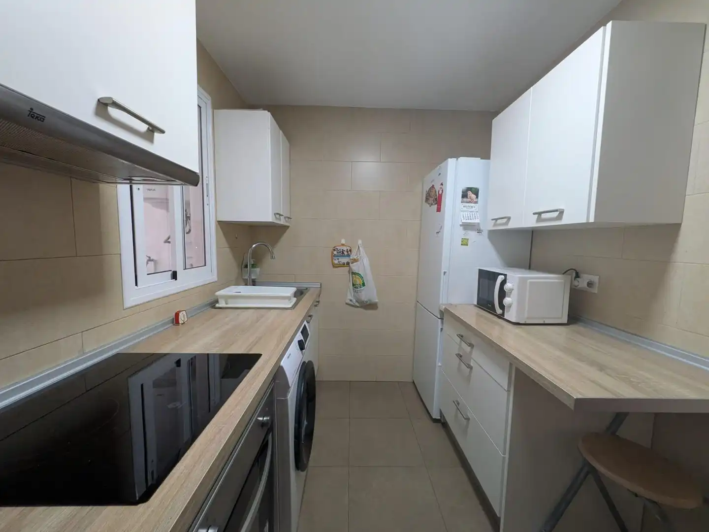 Küche von Wohnung zur Miete in Almería mit Möbliert