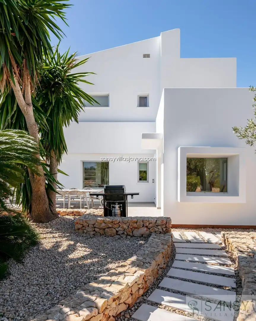 Vista exterior de Casa o xalet en venda en Jávea / Xàbia amb Aire condicionat i Traster