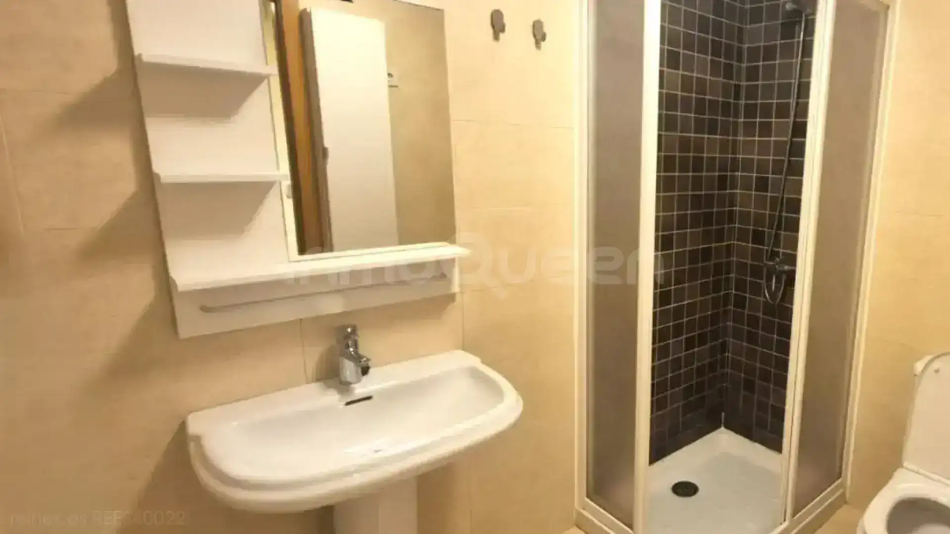Badezimmer von Wohnung zum Verkauf in Barreiros mit Heizung, Terrasse und Möbliert
