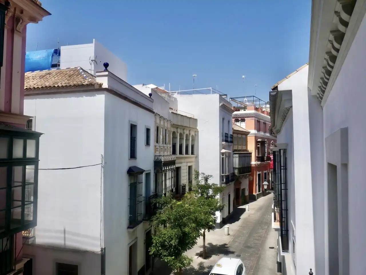 Exterior view of Flat for sale in Sevilla  with Air Conditioner, Terrace and Furnished
