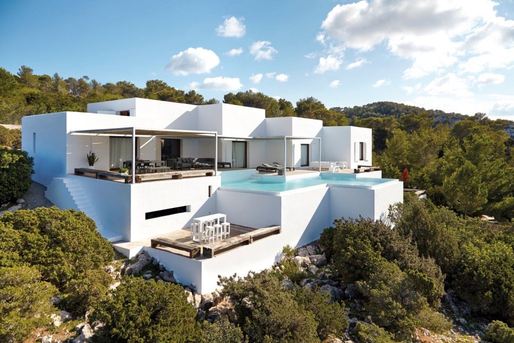 Vista exterior de Casa o chalet en venta en Sant Joan de Labritja con Aire acondicionado, Jardín privado y Terraza