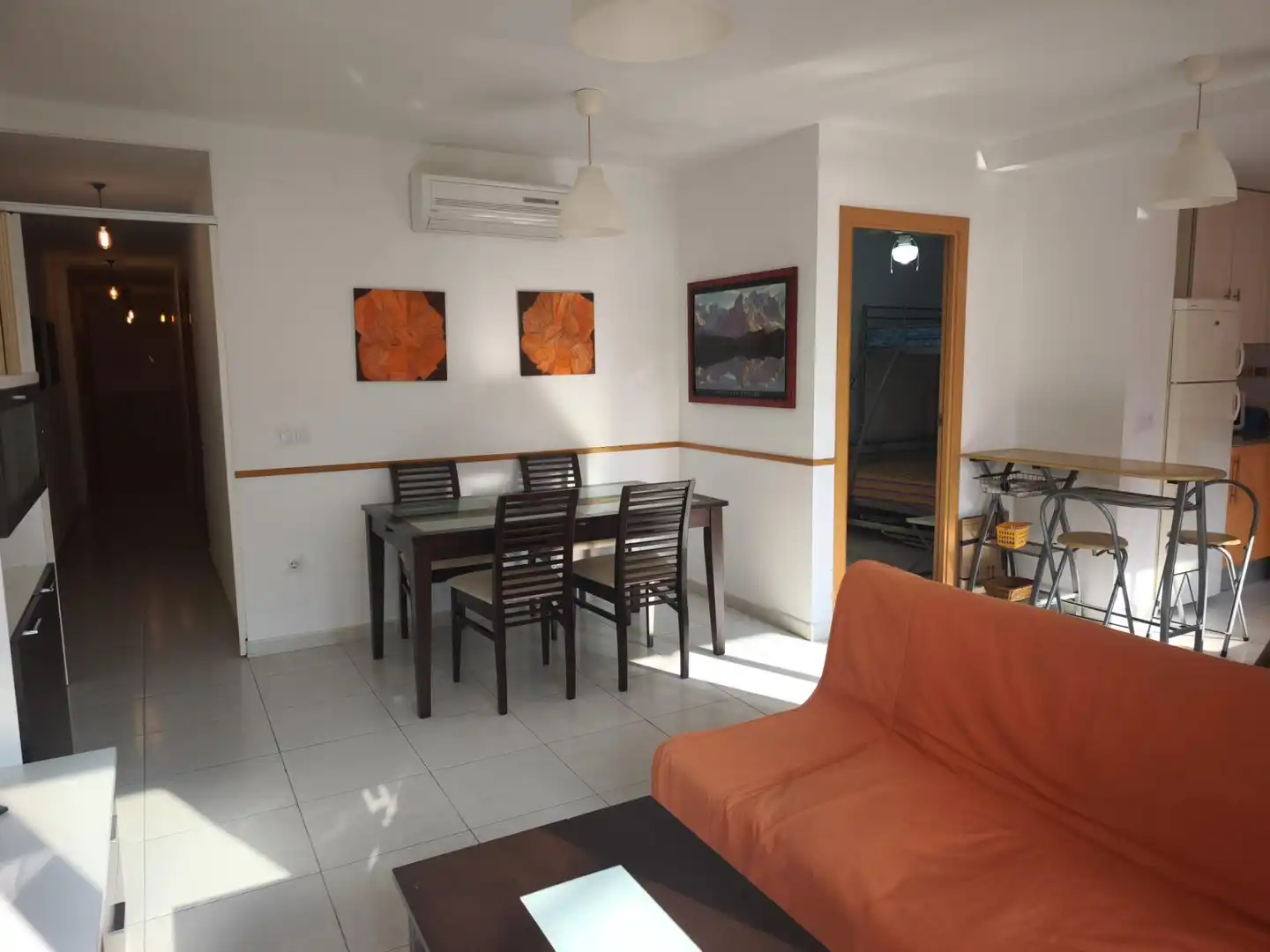 Comedor de Piso en venta en La Ràpita con Aire acondicionado, Calefacción y Amueblado